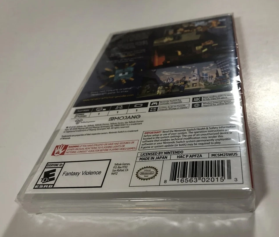 Minecraft Story Mode Season Two 2 (Nintendo Switch, 2018) - NEW - SHIPS TODAY! - Image 4 of 4