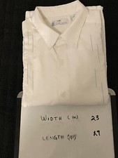 Cafe Luna Button Up Shirt Mens White  Short S...