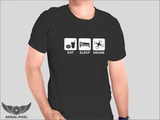 Eat Sleep Drone T-Shirt S, M, L, XL DJI Phantom 3 4 Mavic Spark Yuneec Typhoon H