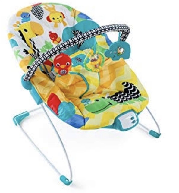 bright starts safari surprise bouncer