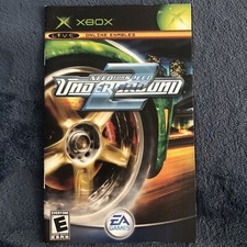 Need for Speed Underground 2 Original Xbox Instruction Manual Only
