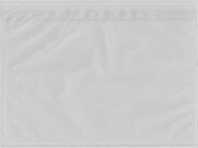 transparente Lieferscheintaschen - neutrale Dokumententaschen C6 C5 C4 Din lang