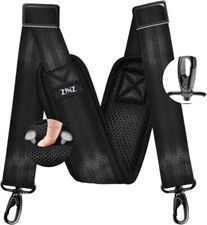 77 Inch Universal Shoulder Strap with Fixed Pad Long Breathable Replacement