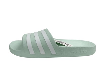 adidas Women's Size 10 Mint Green Adilette Aqua Slide Sandals Adult New  G28713 | eBay