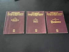 The Complete Handbook of Psionic's Bard's Dwarve's AD&D 2ed BX 1114 VG