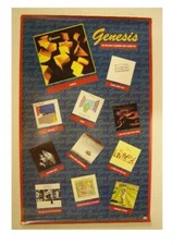 Genesis Album Art Poster Teal Blue OLD