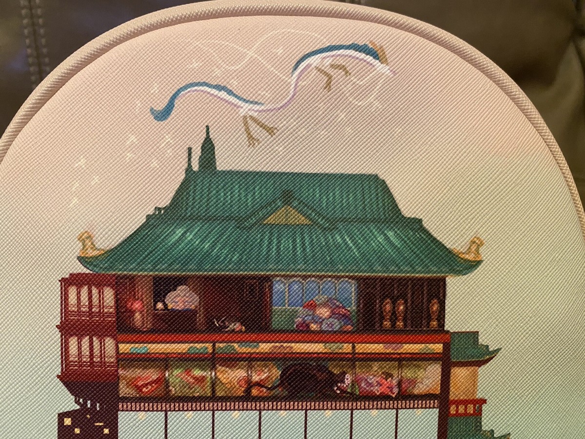 Brand New Loungefly Studio Ghibli Spirited Away Bathhouse 