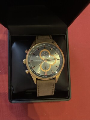 Joh Rothmann Gandolf Herrenuhr Roségold Chronograph 5 ATM IPRG/BRO/GRE