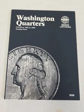 Whitman Washington Quarters Coin Folder #9038 Number 4 - Starting Year 1988