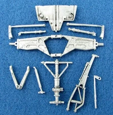 F-111 Metal Landing Gear for HobbyBoss (1/48 SAC 48079)