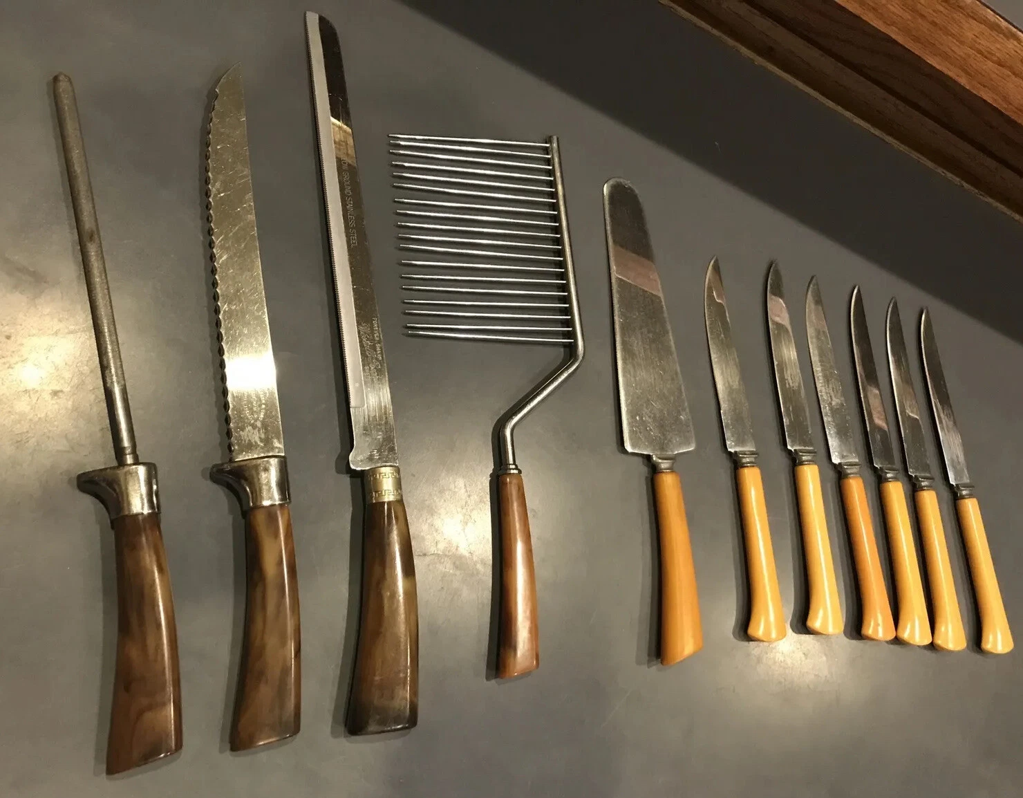 *updateVintage Bakelite Cutlery Westall Richardson E. Parker Royal Sheffield Lot