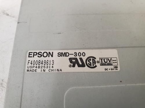 Vintage Epson SMD-300 F400849613 3.5" Floppy Disk Drive White Bezel - Photo 5/5