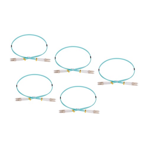 0.5 M 1.6Ft Fiber Patch Cable Multimode LC-LC OM3 LSZH Fiber Jumper ...