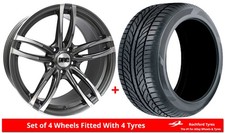 Alloy Wheels & Tyres 19" DRC DMF For Cadillac CT6 16-20