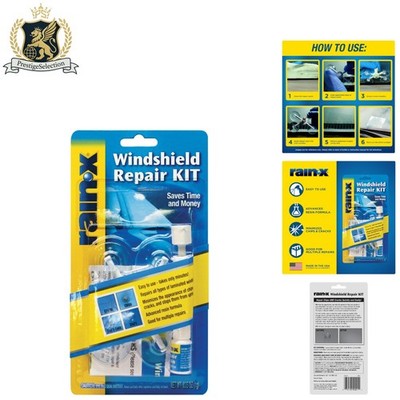Effortless Windshield Repair Kit - Fix Chips & Cracks Easily with Advanced Resin