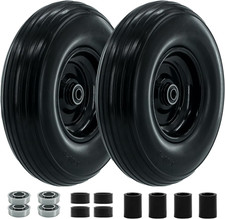 13 Inch Wheelbarrow Tire And Wheel 4.00-6 Flat Free Heavy Duty Support 300lbs 13 Inch Wheelbarrow Tire And Wheel 4.00-6 Flat Free Heavy Duty Support 300lbs