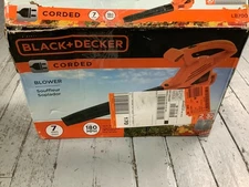 Black + Decker Corded Electric Leaf Blower 220 CFM 180 MPH Model LB700