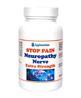 100% POWERFUL HERBS FOR NEUROPATHY PAIN WOMEN & MEN - 120 CAPS  - MADE IN USA