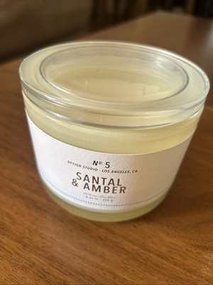 No 5 Design Studio Kerze Santal & Amber 270g