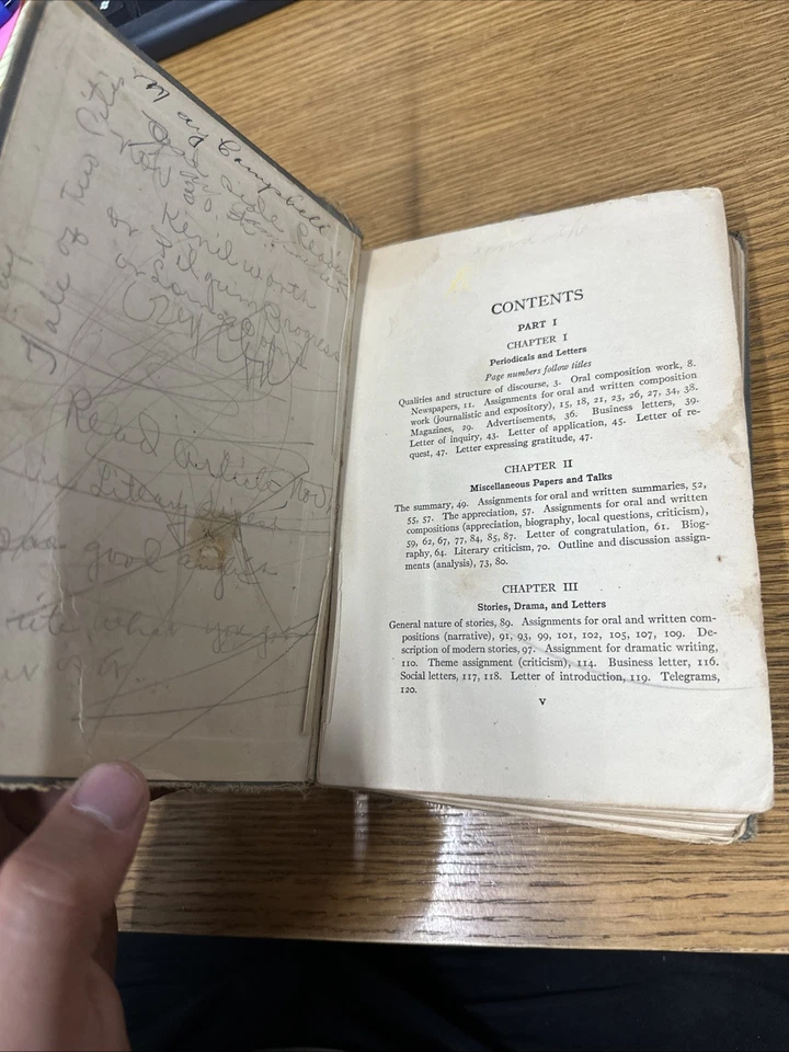 Written And Spoken English By Clippinger Book Two(1917) And Revised Ed. (1924) - Image 4 of 4