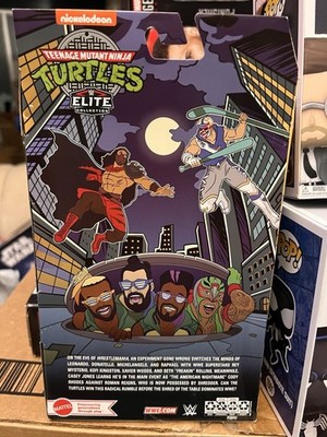 WWE Elite X TMNT Cody Rhodes as Casey Jones Teenage Mutant Ninja
