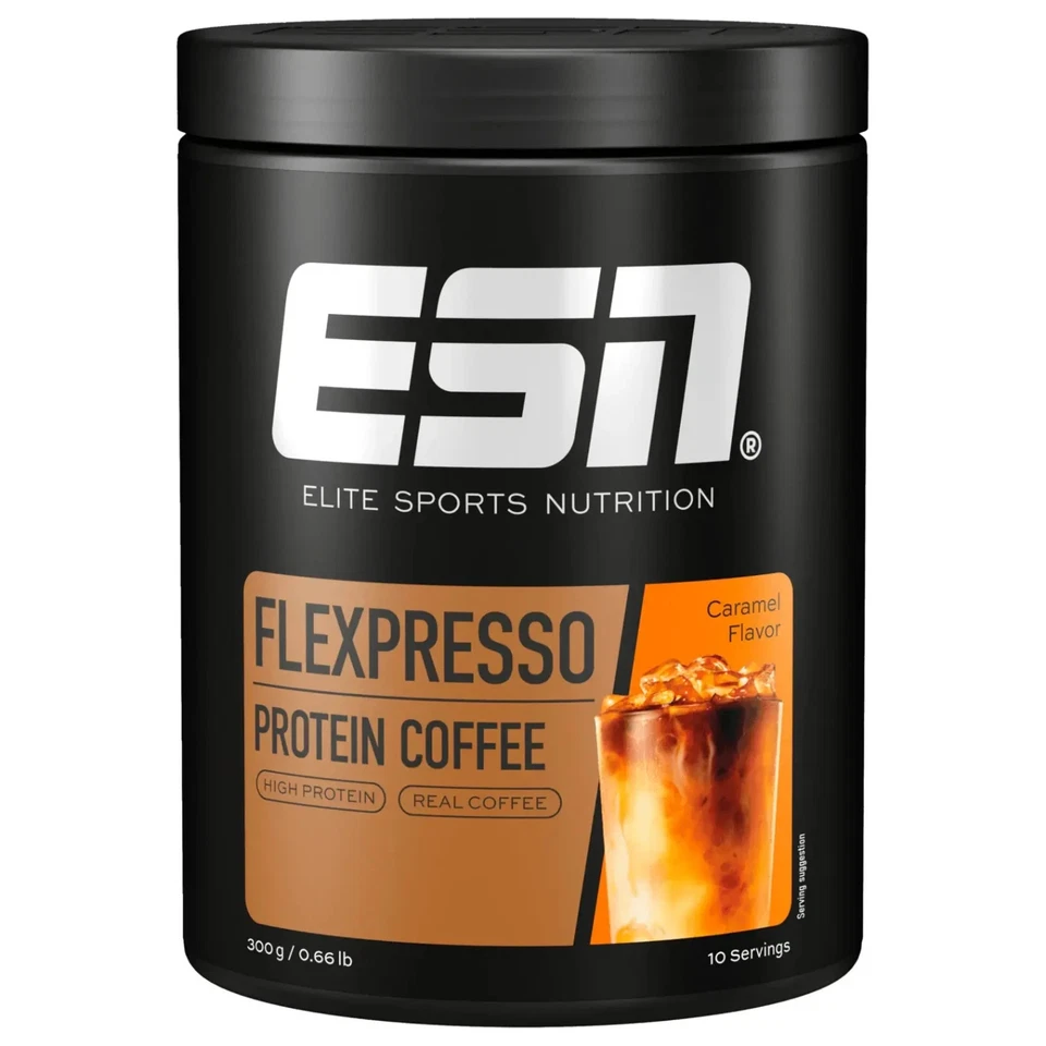 ESN FLEXPRESSO Whey Protein Coffee Pulver - Caramel - 300 g