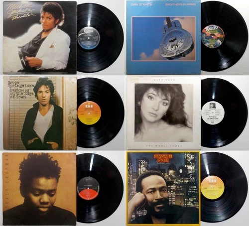 Job Lot Vinyl RECORD COLLECTION 100 x 12" LP Classic POP/ SOUL /REGGAE 1980's