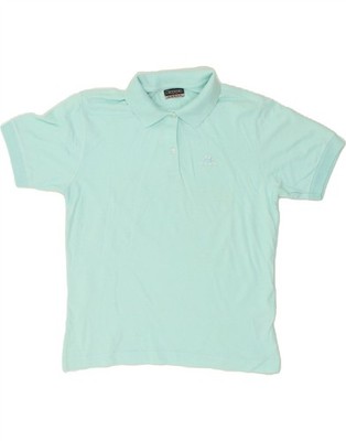 Kappa Damen Poloshirt UK 16 Large blau Baumwolle BT02