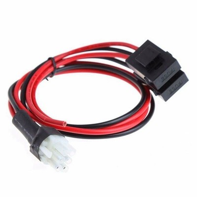 1M Shortwave Radio Power Cable Compatible with FT-857D / FT897D / IC725A/IC718 @