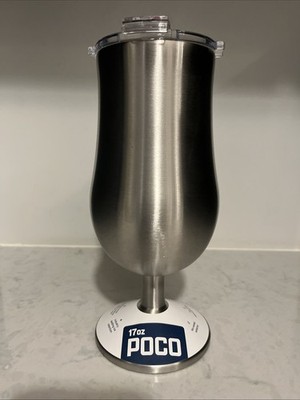 ORCA Poco 17oz Insulated Tumbler Stainless Steel Hurricane Cup w/ Flip Lid   NEW