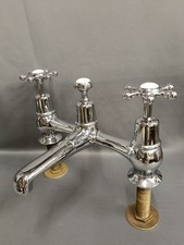 BURLINGTON BRIDGE BASIN MIXER, SUPER QUALITY, RECLAIMED, RECONDITIONED 