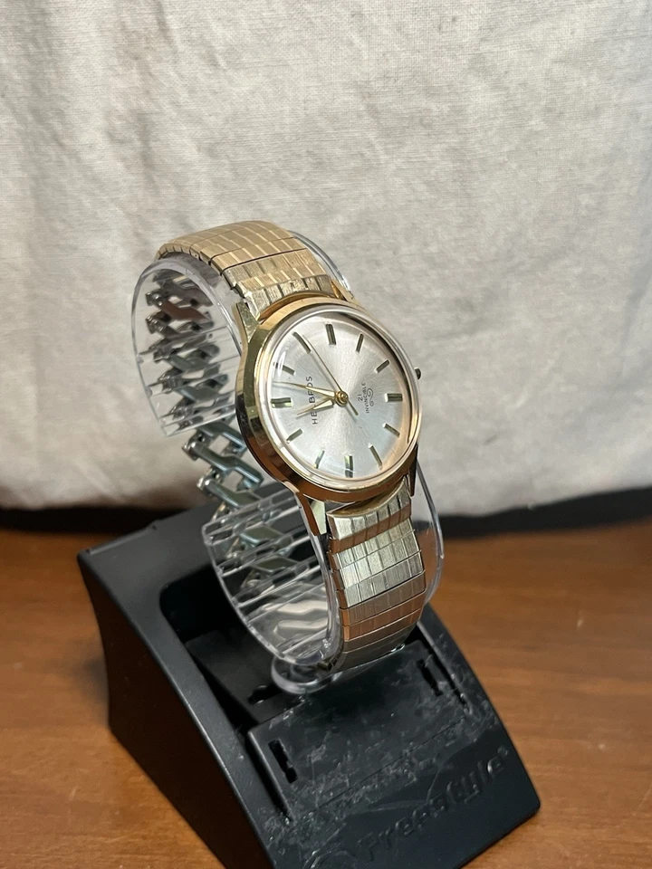 Винтажные мужские часы Helbros Invincible 21 камень с коробкой - Изображение 3 из 4