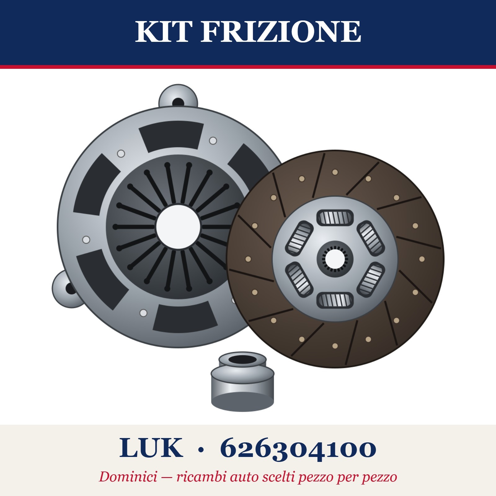 Luk Kit Frizione 626 3041 00 - Immagine 3