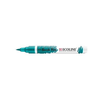 Ecoline Watercolour Brush Pen Bluish Green