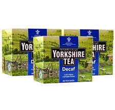 Taylors Decaf Yorkshire Tea Bags 3x80 (240 Total) – Damaged Outer Boxes