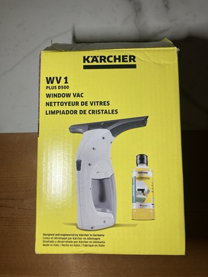 #ad KARCHER Cordless Window Vac Vacuum Electric Squeegee Cleaning Tool New Open Box $59.99
