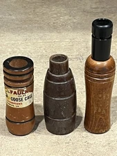 Duck Goose Call Lot (Barrells ONLY) Faulks CH-44 PS OLT Model 300 Wood