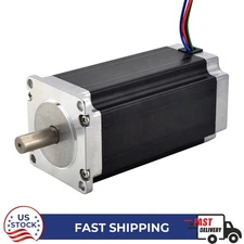 High Torque Nema 23 Stepper Motor 3Nm(425oz.in) 113mm 4.2A 4-lead 10mm Shaft CNC