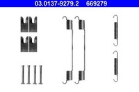 ZubehÖRsatz Bremsbacken Hinten Ate 030137 92792 FÜR Ford ZubehÖR KIT Montagesatz