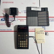 Texas Instruments TI-58 Programmable Calculator Master Library Plug - TESTED 