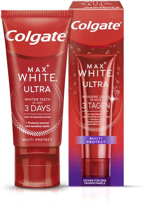 Colgate Zahnpasta Max White Ultra Multi Protect langanhaltend weiße Zähne 50ml