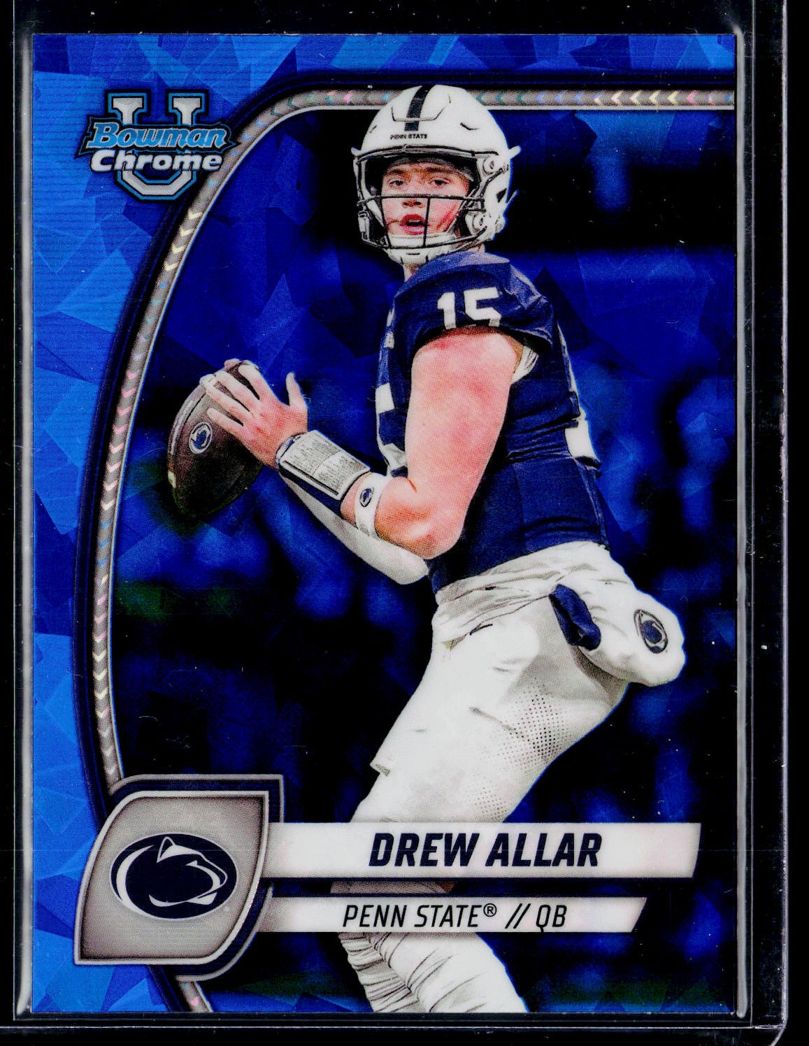 2024 Bowman University Chrome Sapphire Edition #4 Drew Allar