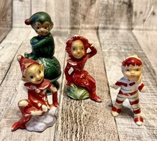 Vintage Pixie Elf Lot  1950s Japan MCM Elf/Pixie