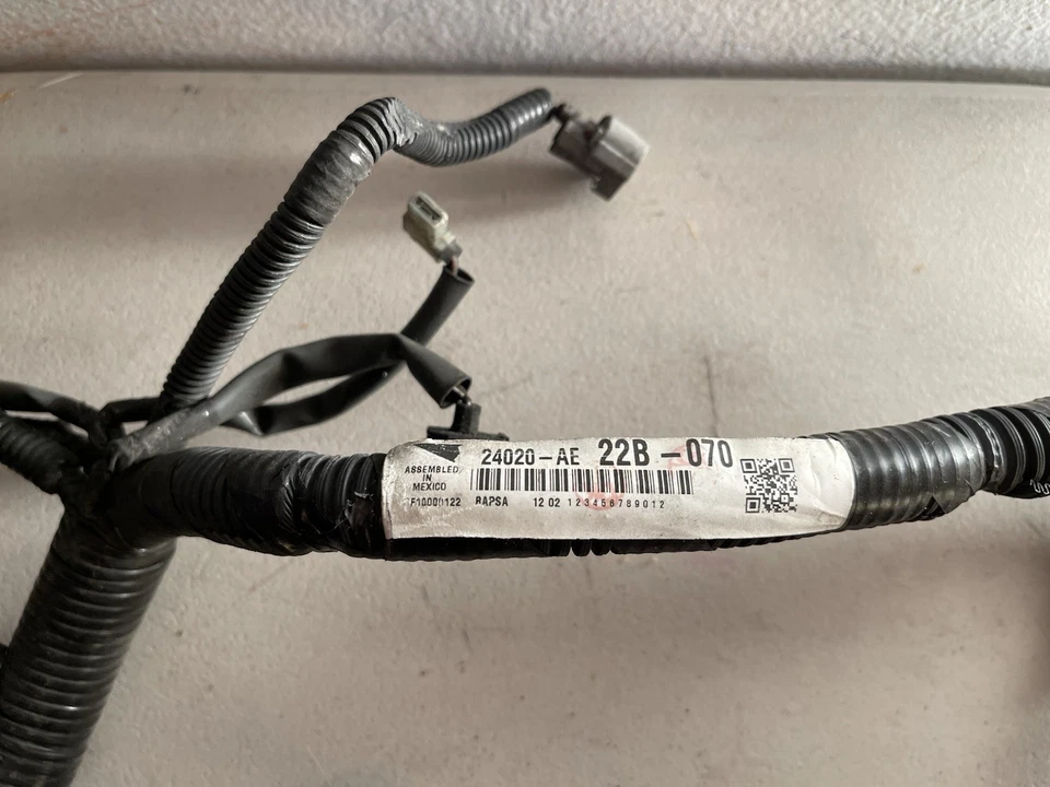 Arnés de cables del motor Subaru Legacy 2012 arnés de admisión 2,5 litros 24020-AE-22B-070 Foto 4 de 4