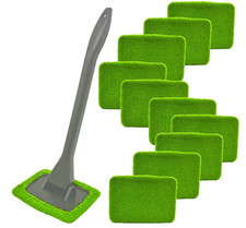 10x Windschutzscheiben Mikrofasertücher Ersatztücher Ersatz Pads Scheibenwischer