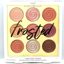 🥰 TARTE FROSTED SUGAR RUSH SWEET TARTE EYESHADOW PALETTE 9 SHADES Vegan Boxed