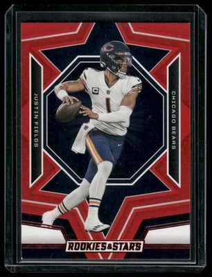 2023 Panini Rookies & Stars #18 Justin Fields Red