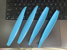 4 x Tupperware Lettuce Grapefruit Corers Citrus Core Cutters Serrated New