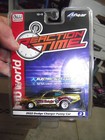 Auto world HO 2022 dodge charger funny car gold slot car NIB
