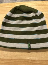Bula Knit Beanie Hat Multicolor One Size Striped Acrylic Stretch